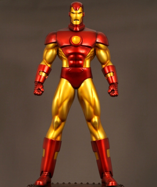 DCO-(2072)A outdoors ; indoor ; Fiberglass statue ; decorate ; Large scale ; City decoration ; garden ; Park decoration ; Iron Man ; Iron Man sculpture ; Iron Man statue ; Life Size ; High Quality Realistic Movie Character Fiberglass Iron Man