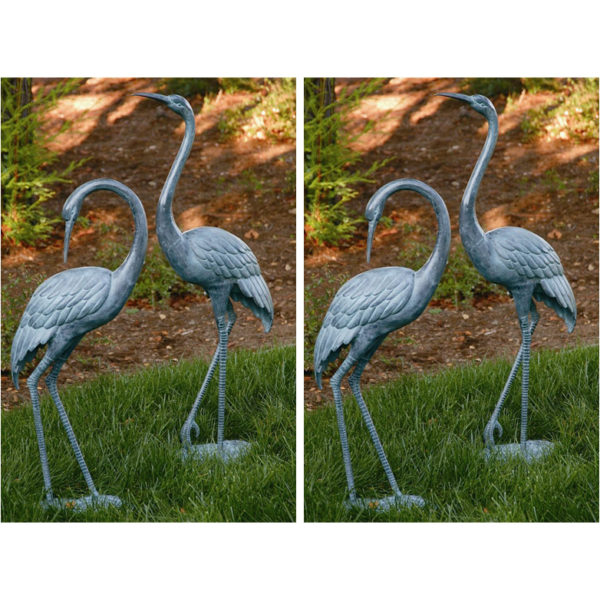 outdoors ; indoor ; bronze statue ; decorate ; Large scale ; City decoration ; garden ; Park decoration ; Bird ; Bird sculpture ; Bird statue ; Life Size ; popular style garden decorative art outdoor cast bronze water bird sculpture 