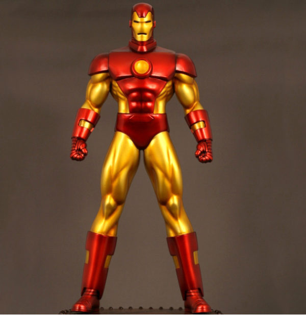 outdoors ; indoor ; Fiberglass statue ; decorate ; Large scale ; City decoration ; garden ; Park decoration ; Iron Man ; Iron Man sculpture ; Iron Man statue ; Life Size ; indoor decoration comic characters mark life size iron man sculpture