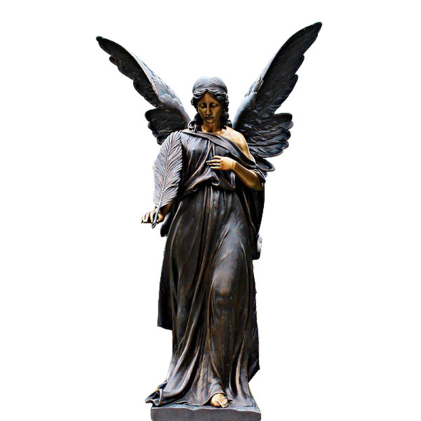 outdoors ; indoor ; bronze statue ; decorate ; Large scale ; City decoration ; garden ; Park decoration ; angel ; angel sculpture ; angel statue ; Life Size ; Classical Design Metal Sculpture Bronze Angel statue