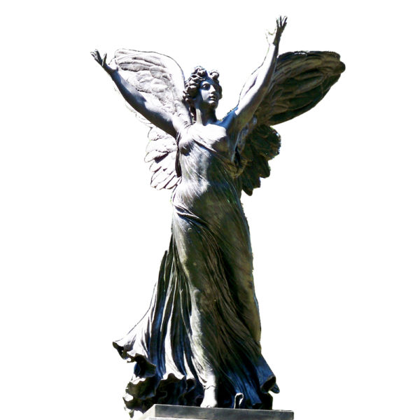 OAS-Angel (38)-1 outdoors ; indoor ; bronze statue ; decorate ; Large scale ; City decoration ; garden ; Park decoration ; angel ; angel sculpture ; angel statue ; Life Size ; Classical Design Metal Sculpture Bronze Angel statue