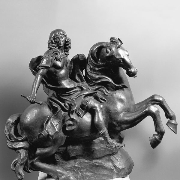 Louis XIV-1 Bronze louis xiv statue riding a horse for sale