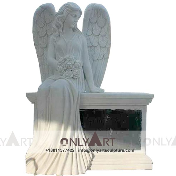 hells angels ; angel ; sex angel girl ; Natural Stone ; Hand Carving ; high quality ; angel statue ; cemetery angel statue ; archangels ; angel figurine ; life size ; black angel ; White marble grave tombstone angel Sculpture