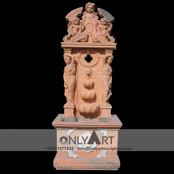 Fountain Marble Sculpture ; Marble Fountain ; stone Fountain ; Indoor ; Outdoor ; Hand carved ; life size ; Large ; Ball ; Wall Fountain ; outdoor garden marble wall fountain stone water fountain