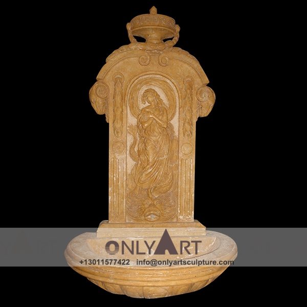 Fountain Marble Sculpture ; Marble Fountain ; stone Fountain ; Indoor ; Outdoor ; Hand carved ; life size ; Large ; Ball ; Wall Fountain ; outdoor stone carving elephant water wall fountain