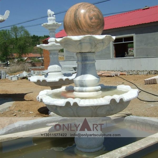 Fountain Marble Sculpture ; Marble Fountain ; stone Fountain ; Indoor ; Outdoor ; Hand carved ; life size ; Large ; Ball ; European granite landscape geomantic ball sculpture indoor fountain