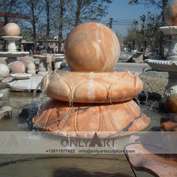 Fountain Marble Sculpture ; Marble Fountain ; stone Fountain ; Indoor ; Outdoor ; Hand carved ; life size ; Large ; Ball ; Natural Stone Carving Ball Water Fountain Garden