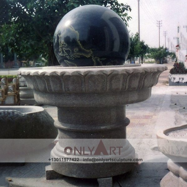Fountain Marble Sculpture ; Marble Fountain ; stone Fountain ; Indoor ; Outdoor ; Hand carved ; life size ; Large ; Ball ; marble world map ball fountain sculpture