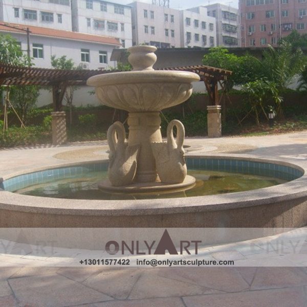 Fountain Marble Sculpture ; Marble Fountain ; stone Fountain ; Indoor ; Outdoor ; Hand carved ; life size ; Large ; Outdoor granite stone grey swan sculpture water fountain