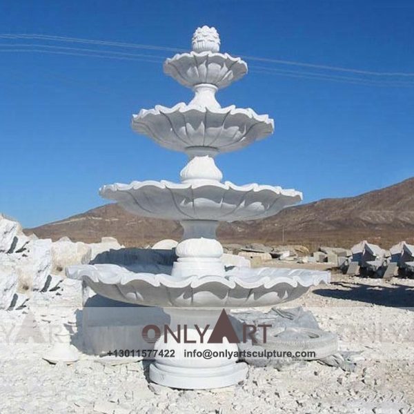 Fountain-97 Fountain Marble Sculpture ; Marble Fountain ; stone Fountain ; Indoor ; Outdoor ; Hand carved ; life size ; Large ; Natural marble water fountain for sale