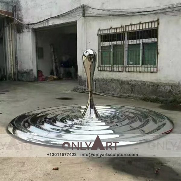 Large metal animal ; animal sculpture ; stainless steel sculpture ; Urban Sculpture ; City Sculpture ; outdoor ; Metal Sculpture ; Corten Sculpture ; garden outdoor metal Stainless steel water abstract sculpture