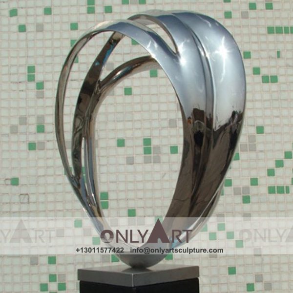 OALS-0180 Stainless Steel Sculpture ; Stainless Steel chair ; Home decoration ; Outdoor decoration ; City Sculpture ; Colorful ; Corten Sculpture ; Antique design mirror decoration stainless steel sculpture