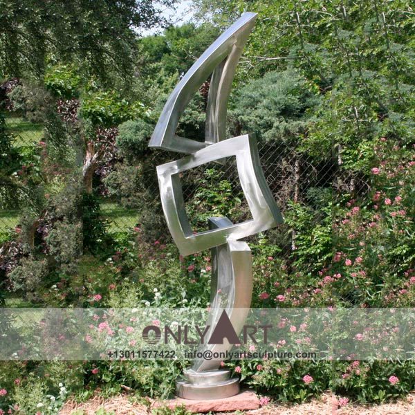 OALS-0269 Stainless Steel Sculpture ; Stainless Steel chair ; Home decoration ; Outdoor decoration ; City Sculpture ; Colorful ; Corten Sculpture ; Stainless steel statue modern abstract art design