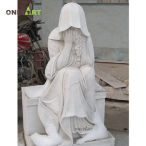 OAM-T055 Marble Angel Statue