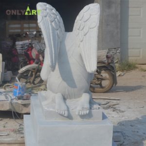 OAM-T069 Marble Angel Statue