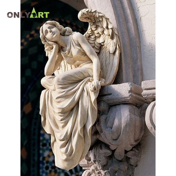 OAM-T120 Marble Angel Statue