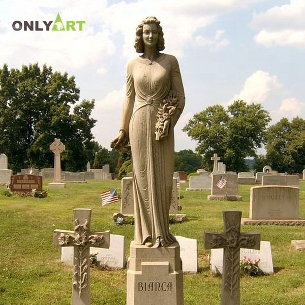 OAM-T123 Marble Angel Statue