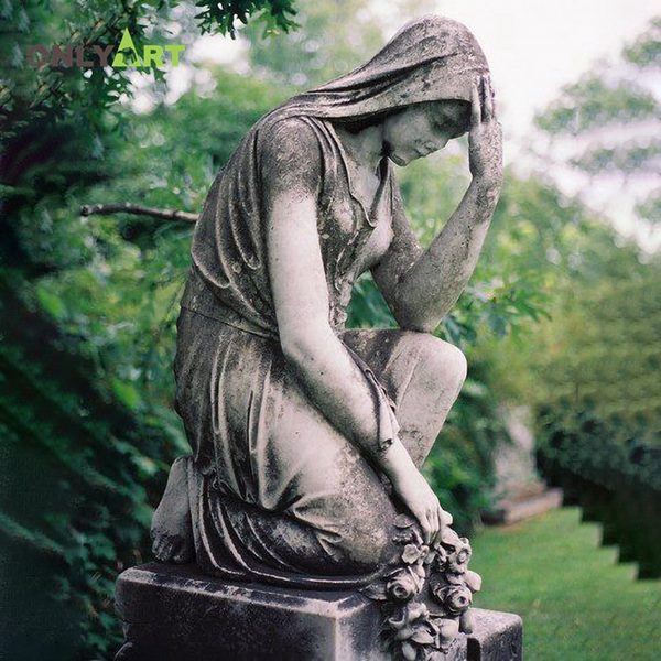 OAM-T140 Marble Angel Statue