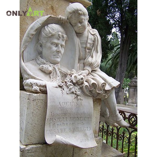 OAM-T148 Marble Angel Statue