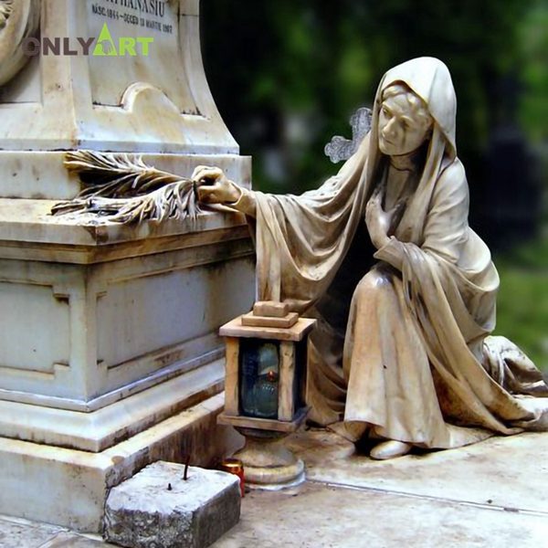 OAM-T155 Marble Angel Statue