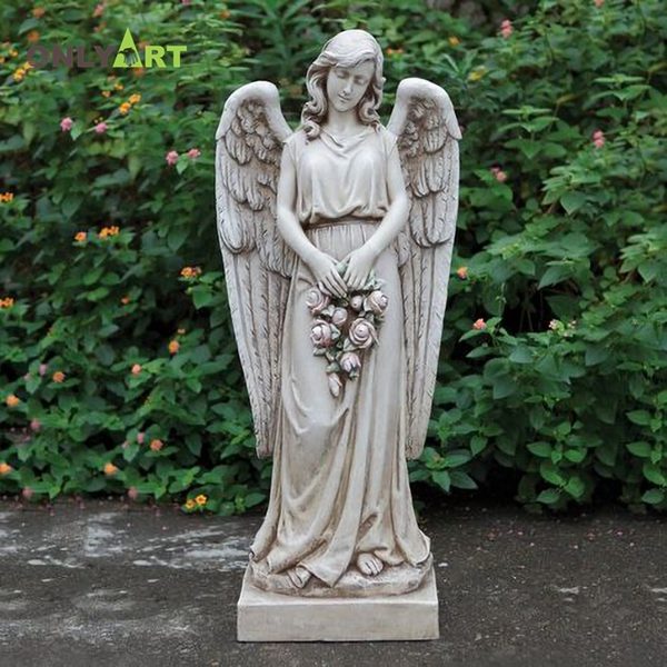 OAM-T162 Marble Angel Statue