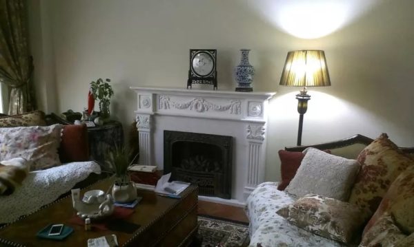 Marble Fireplace Sculpture