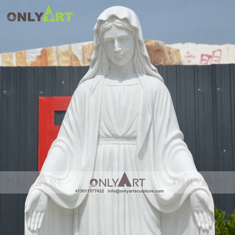 marble mary statue , virgin mary , marble statue , statue , sculpture , church decoration , square decoration , religion , Christ , outdoors , indoor, natural stone , life size , mary , catholic decoration , mother mary , black madonna statue , madonna , st mary