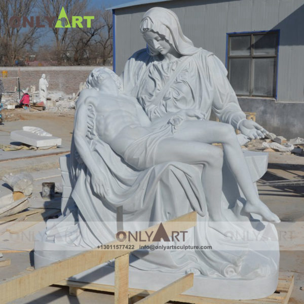 marble mary statue , virgin mary , marble statue , statue , sculpture , church decoration , square decoration , religion , Christ , outdoors , indoor, natural stone , life size , mary , catholic decoration , mother mary , black madonna statue , madonna