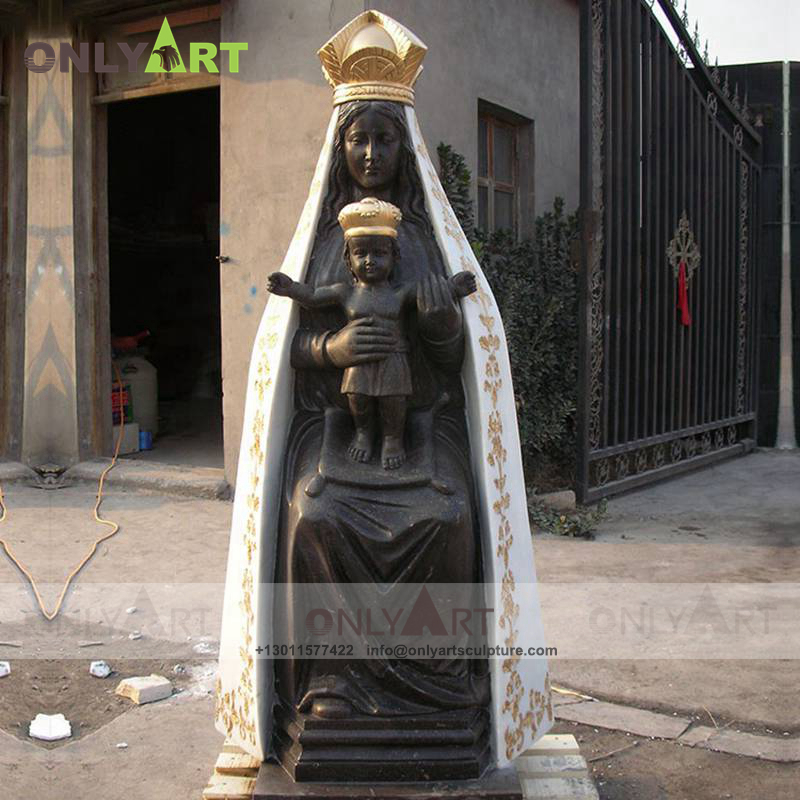 marble mary statue , virgin mary , marble statue , statue , sculpture , church decoration , square decoration , religion , Christ , outdoors , indoor, natural stone , life size , mary , catholic decoration , mother mary , black madonna statue , madonna , st mary