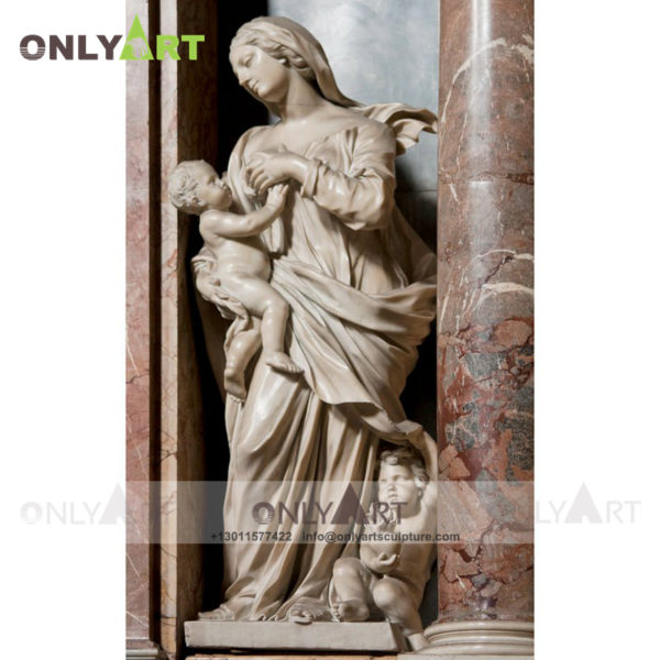 Mary(4127) marble mary statue , virgin mary , marble statue , statue , sculpture , church decoration , square decoration , religion , Christ , outdoors , indoor, natural stone , life size , mary , catholic decoration , mother mary , black madonna statue , madonna