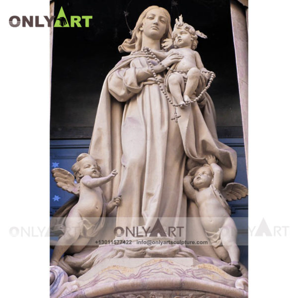 Mary(4138) marble mary statue , virgin mary , marble statue , statue , sculpture , church decoration , square decoration , religion , Christ , outdoors , indoor, natural stone , life size , mary , catholic decoration , mother mary , black madonna statue , madonna